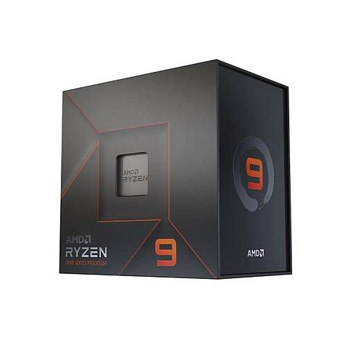 Amd Ryzen 9 7900X Soket AM5 4.7GHz 64MB Cache lemci Fansz Kutulu