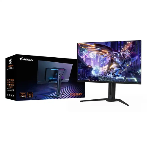 Gigabyte AORUS FO32U2P 31.5 3840x2160 240Hz 0.03 ms HDMI DP mDP Type-C HDR 400 OLED Gaming Monit�r