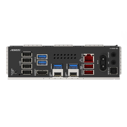 Gigabyte X870E AORUS ELITE WIFI7 DDR5 8200 MHz (OC) M.2 USB 2.0 USB 3.2 HDMI USB-C 2.5G LAN ATX Soket AM5