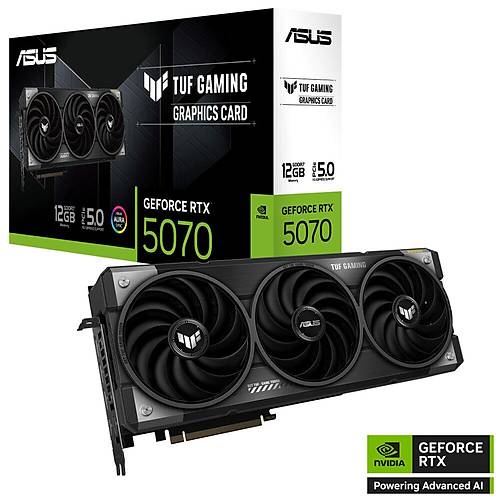 ASUS TUF Gaming GeForce RTX 5070 12GB GDDR7 Ekran Kart