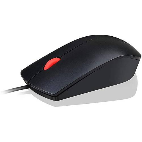 Lenovo Essential Optik Kablolu Mouse Siyah