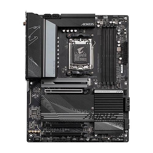 Gigabyte X670 AORUS ELITE AX Wi-Fi DDR5 8000 MHz (OC) PCI-E Gen4 M.2 USB 3.2 HDMI 2.5G LAN Wi-Fi 6E ATX AM5