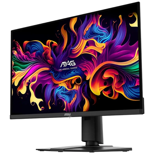 MSI MAG 271QP QD-OLED X24 26.5 2560x1440 WQHD 240Hz 0.03 ms HDMI DP True Black 400 Adaptive Sync QD-OLED Gaming Monitr