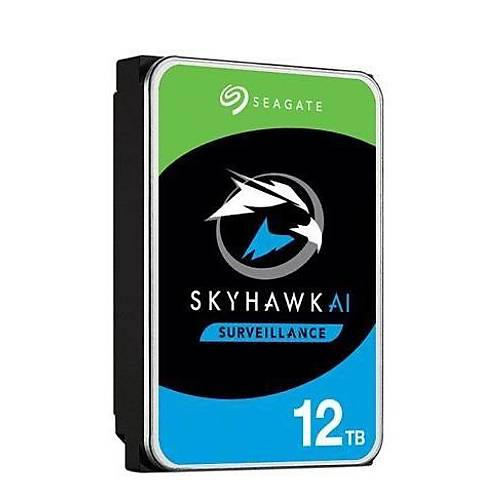 Seagate Skyhawk AI 3.5 12TB 7200RPM 256MB Sata 6Gbit/sn 550TB/Y RV 7/24 ST12000VE001