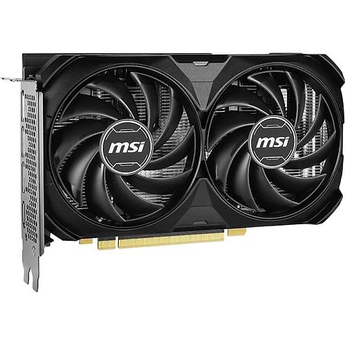 MSI GeForce RTX 4060 Ti 8G Ventus 2X BLACK E1 OC 8GB GDDR6 128Bit DX12 PCIe 4.0 X16 DLSS 3 Ekran Kart (3xDP 1xHDMI)