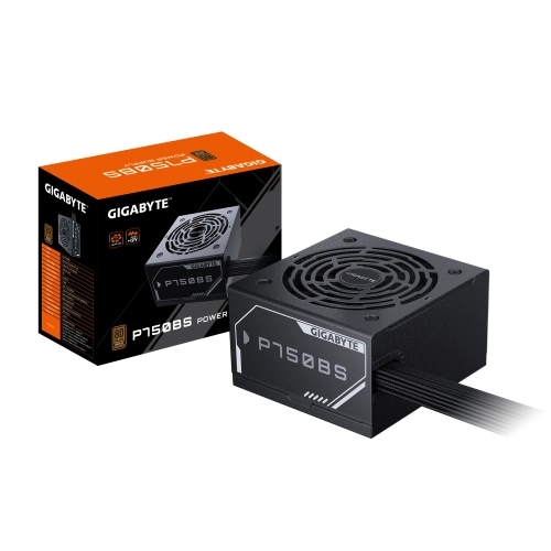 Gigabyte 750W 80+ Bronz 120mm FDB Fanl Power Supply GP-P750BS