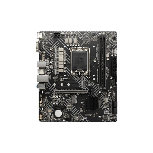 MSI PRO H610M-B DDR4 3200MHz (OC) PCI-E Gen 4 M.2 USB 3.2 1x1G LAN mATX Soket 1700