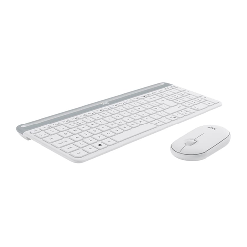 Logitech MK470 �nce Kablosuz Klavye Mouse Set Beyaz 920-009436