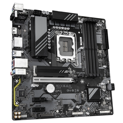Gigabyte B760M DS3H Wi-Fi 6E GEN 5 DDR5 5600 MHz 2xM.2 2.5G LAN Micro-ATX Soket 1700