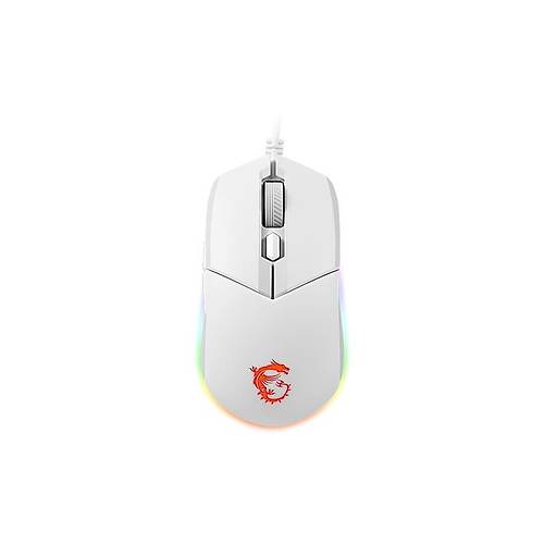 MSI Clutch GM11 RGB Beyaz Kablolu Gaming Mouse