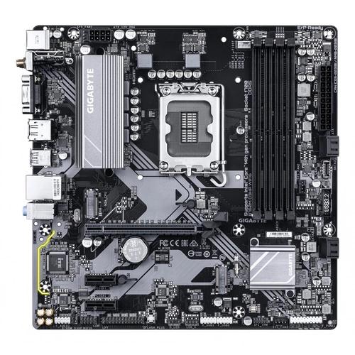 Gigabyte B760M D3HP Wi-Fi 6 DDR5 5600 MHz 2xM.2 1G LAN Micro-ATX Soket 1700