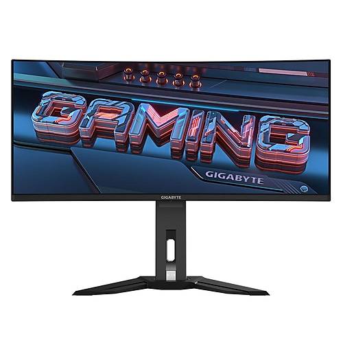 Gigabyte MO34WQC2 34 3440x1440 240Hz 0.03 ms HDMI DP Type-C HDR 400 Curved 1800R OLED Gaming Monitr