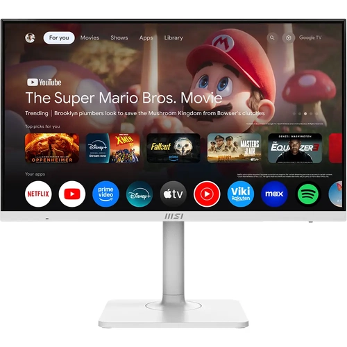 MSI MODERN MD272UPSW 27 3840x2160 UHD 60Hz 1ms HDMI VGA DP Type-C RJ45 Adaptive Sync IPS Monitr
