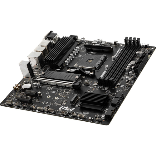 MSI B550M PRO-VDH DDR4 4400MHz (OC) HDMI DP VGA M.2 USB 3.2 mATX AM4