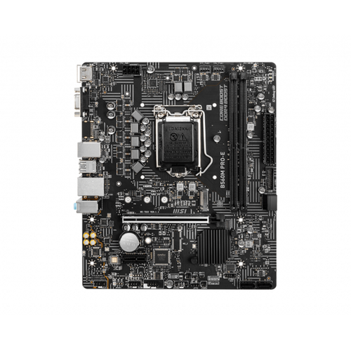 MSI B560M PRO E DDR4 4800MHz (OC) HDMI VGA M.2 USB 3.2 mATX 1200p