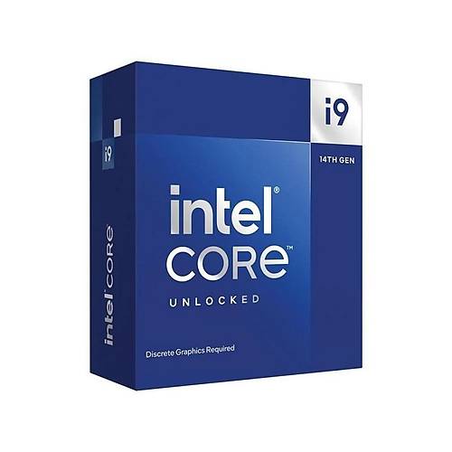 Intel Core i9 14900KF Soket 1700 3.2GHz 36MB Cache lemci Fansz Kutulu