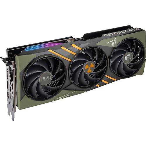 MSI GeForce RTX 4070 Ti Super 16G Gaming Slim Stalker 2 Edition 16GB GDDR6X 256Bit DX12 PCIe 4.0 X16 DLSS 3 Ekran Kart (3xDP 1xHDMI)