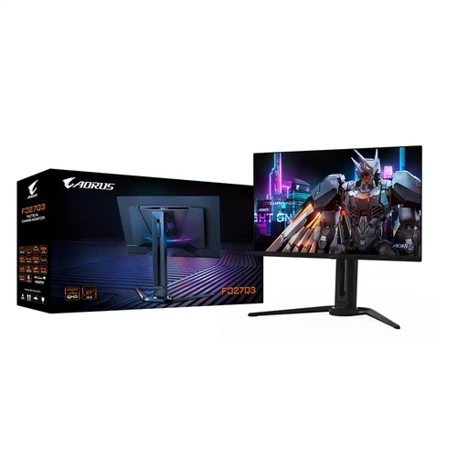 Gigabyte AORUS FO27Q3 27 2560x1440 360Hz 0.03 ms HDMI DP Type-C HDR 400 OLED Gaming Monitr