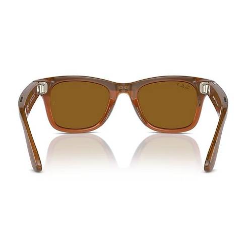 Ray-Ban Meta Wayfarer Akll Gzlk Karamel Polarize Kahverengi