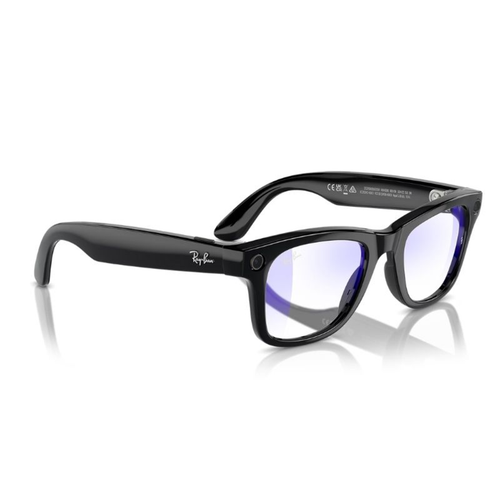 Ray-Ban Meta Wayfarer Ak�ll� G�zl�k Siyah �effaf Mavi I��k Filtreli