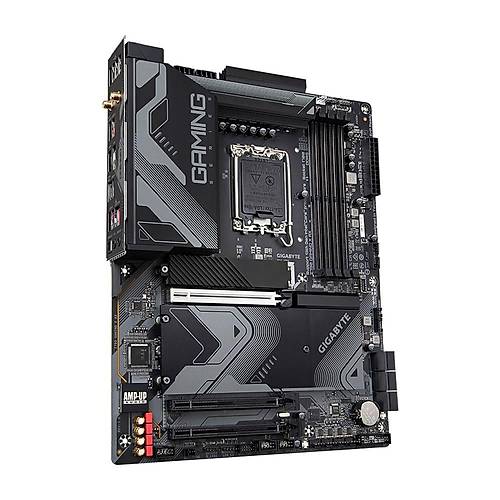 Gigabyte Z790 GAMING X AX Wi-Fi DDR5 7600 MHz (OC) PCI-E Gen5 M.2 USB 3.2 DP HDMI Thunderbolt 2.5G LAN Wi-Fi 6E ATX Soket 1700