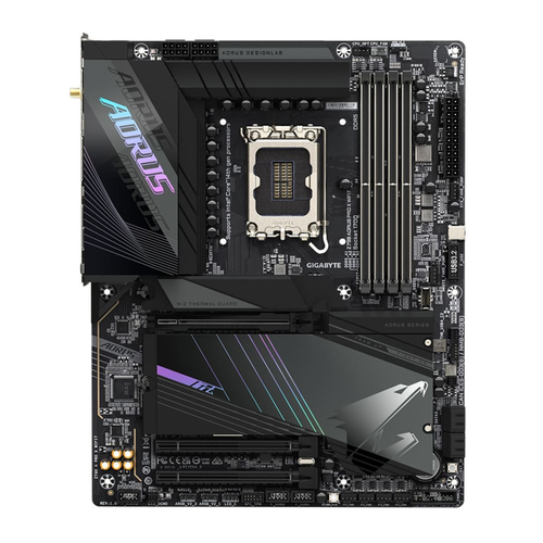 Gigabyte Z790 AORUS PRO X WIFI7 Wi-Fi DDR5 8266 MHz (OC) PCI-E Gen5 M.2 USB 3.2 DP HDMI 5G LAN Wi-Fi 7 ATX Soket 1700