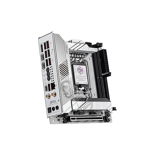 MSI MPG Z890I EDGE Ti WiFi DDR5 8600MHz (OC) USB 20Gbps 4xM.2 Thunderbolt 4 HDMI 2xDP 5G LAN WiFi 7 mini ITX Soket 1851