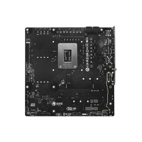 MSI B760M PROJECT ZERO DDR5 7800MHz (OC) PCI-E M.2 USB 3.2 HDMI DP 1x 2.5G LAN WiFi 6E mATX Soket 1700