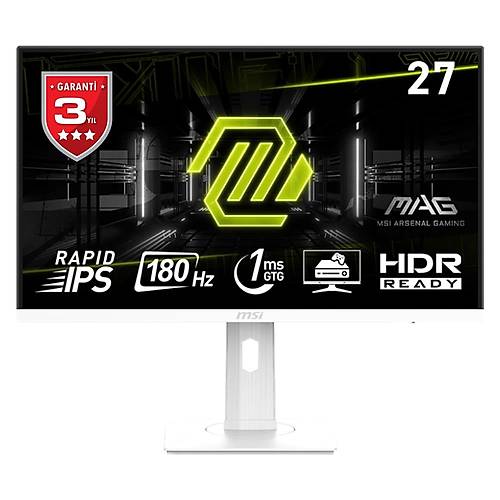 MSI MAG 274PFW 27 1920x1080 180Hz 1ms HDMI DP Adaptive Sync IPS Gaming Monitr