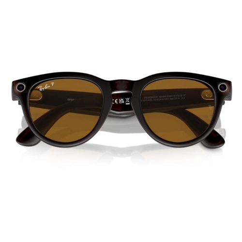 Ray-Ban Meta Headliner Ak�ll� G�zl�k Mat Siyah Polarize Kahverengi