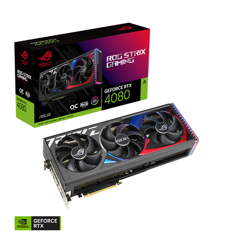 ASUS ROG Strix GeForce RTX 4080 16GB OC Edition 256Bit GDDR6X DLSS 3 Ekran Kart