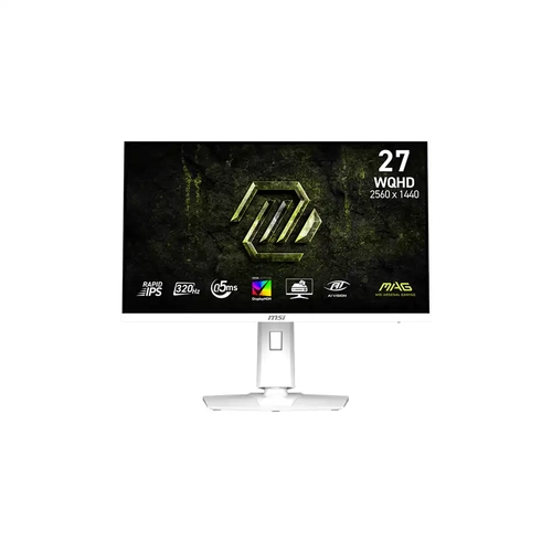 MSI MAG 274QRFW X32 27 2560x1440 WQHD 320Hz 0.5ms Rapid IPS HDMI DP HDR 400 FreeSync Premium Gaming Monit�r
