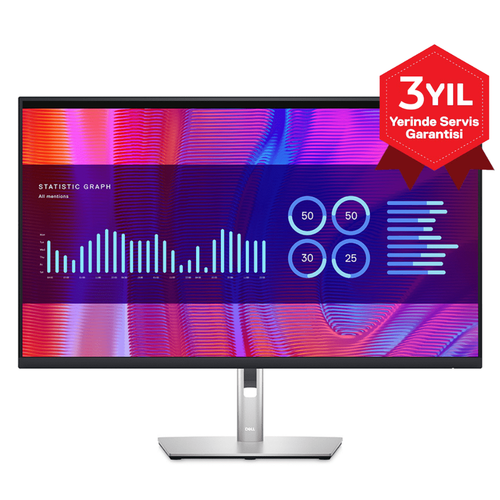 Dell P3223DE 31.5 2560x1440 60Hz 8ms HDMI DP Type-C IPS Monitr