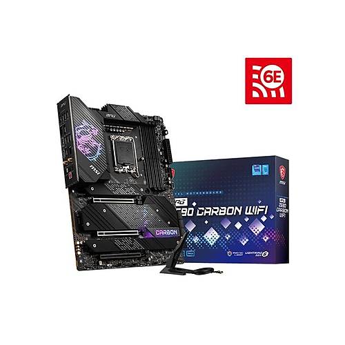 MSI MPG Z690 CARBON WiFi DDR5 6666MHz (OC) PCI-E Gen 5 M.2 USB 3.2 2.5G LAN WiFi 6 ATX Soket 1700