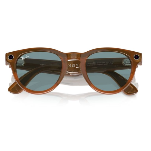 Ray-Ban Meta Headliner Ak�ll� G�zl�k Karamel Mavi