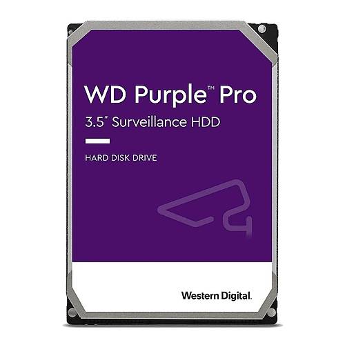 WD Purple 3.5 10TB 7200Rpm 256Mb Sata 3 7/24 Gvenlik Diski WD101PURP