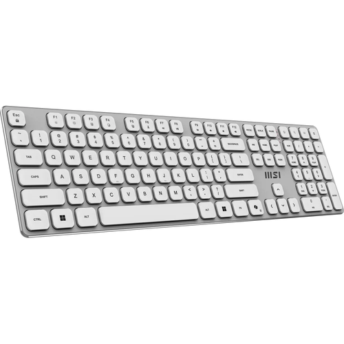 MSI GG Forge K210 Wireless Combo TR Kablosuz Optik Klavye Mouse Set Beyaz