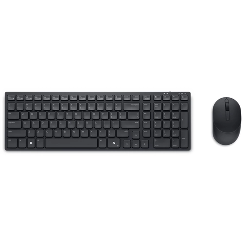 Dell Pro Kompakt Sessiz Kablosuz Klavye Mouse Set Q TR Siyah KM555