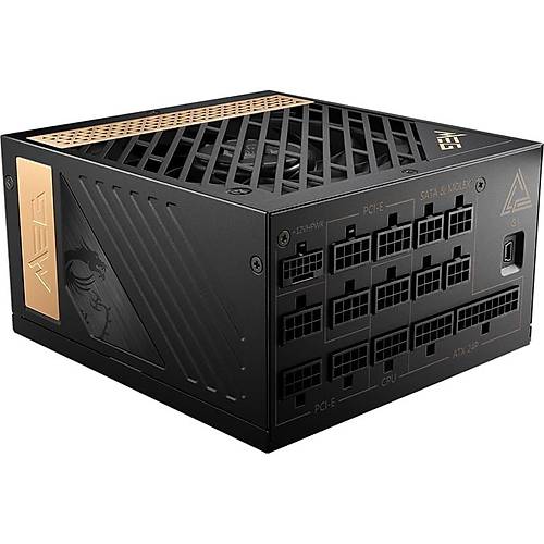 MSI MEG AI1300P PCIE5 1300W 80+ Platinium Full Modler Power Supply