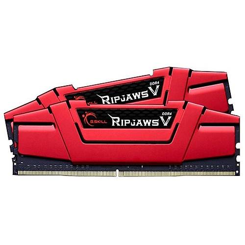 GSKILL Ripjaws V 16GB (2x8GB) DDR4 3000MHz Krmz CL16 Ram F4-3000C16D-16GVRB