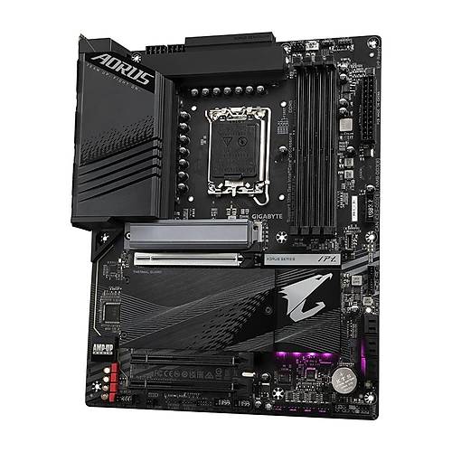 Gigabyte Z790 AORUS ELITE AX Wi-Fi DDR5 7600 MHz (OC) M.2 USB 3.2 DP HDMI Thunderbolt 2.5G LAN Wi-Fi 6E ATX Soket 1700