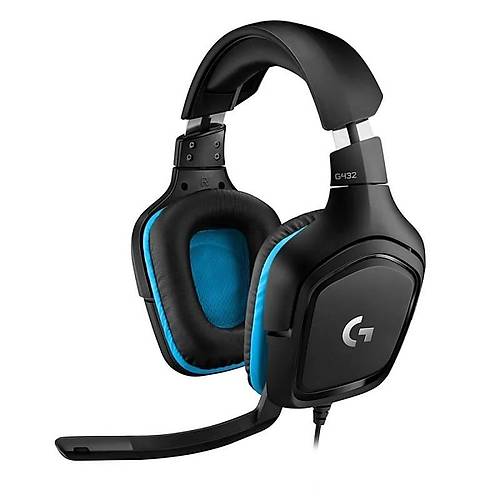 Logitech G432 7.1 Surround Oyuncu Kulakl 981-000770