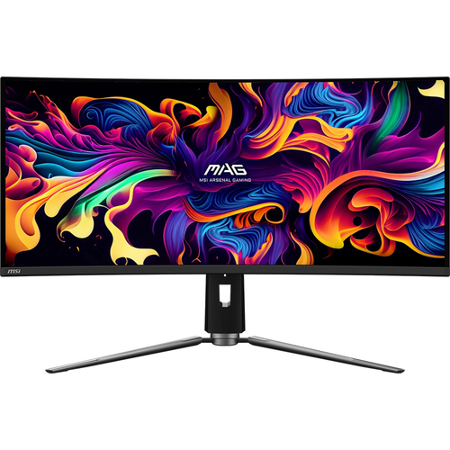MSI MAG 341CQP QD-OLED 34 3440x1440 UWQHD 175Hz 0.03 ms Curve 1800R QD-OLED HDMI DP Type-C HDR 400 FreeSync Premium Pro Gaming Monit�r