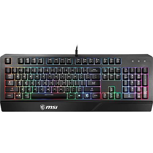 MSI Vigor GK20 Rainbow Kablolu Q TR Oyuncu Klavye