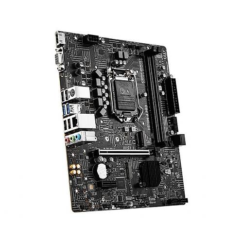 MSI H510M-A PRO DDR4 3200MHz PCI-E Gen 4 M.2 USB 3.2 1x1G LAN mATX Soket 1200