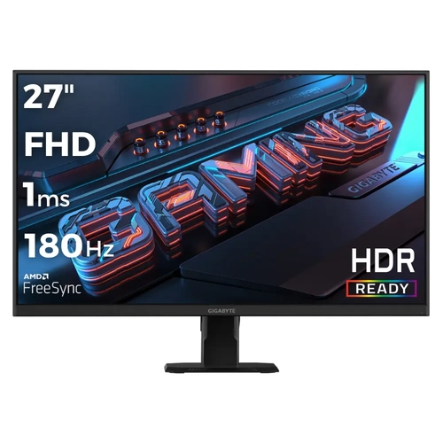 Gigabyte GS27FA 27 1920x1080 FHD 180Hz 1ms HDMI DP FreeSync IPS Gaming Monitr
