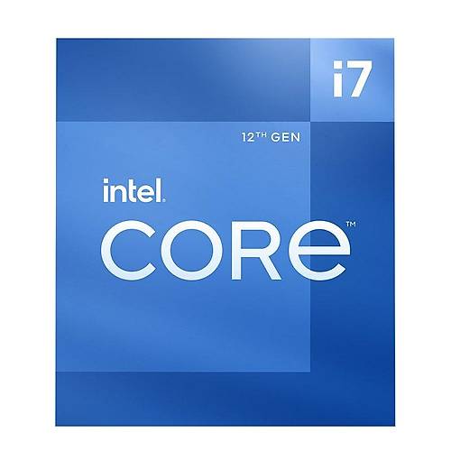Intel Core i7 12700 Soket 1700 2.1GHz 25MB Cache İşlemci Fanlı Kutulu