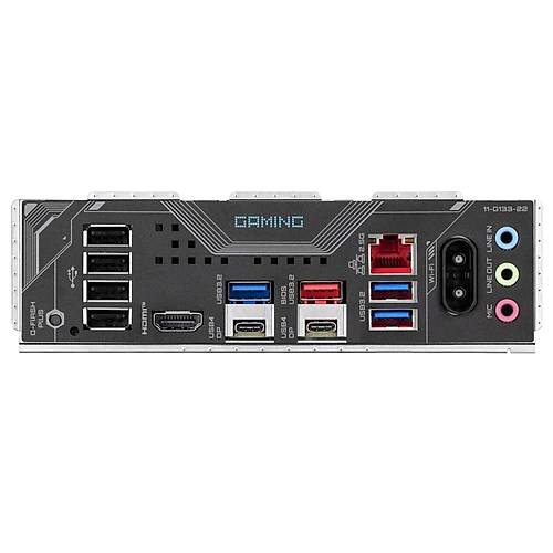 Gigabyte X870 GAMING WIFI6 DDR5 8200 MHz (OC) M.2 USB 2.0 USB 3.2 HDMI USB-C 2.5G LAN ATX Soket AM5