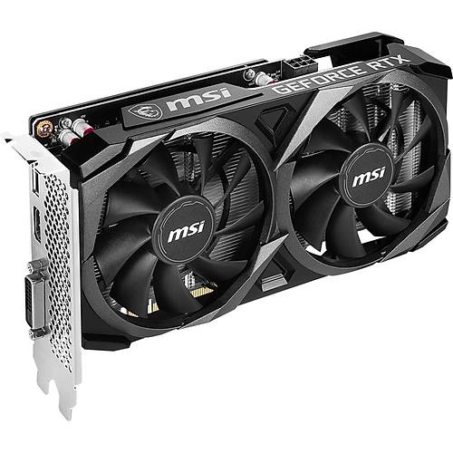 MSI GeForce RTX 3050 Ventus 2X XS 8G OC 8GB GDDR6 128Bit DX12 PCIe 4.0 X8 (1xDP 1xHDMI 1xDL-DVI-D) Ekran Kart