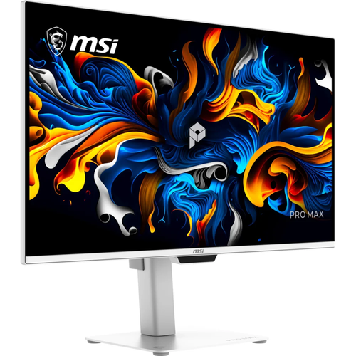 MSI PRO MAX 271UPXW12G 27 3840x2160 4K UHD 120Hz 0.03 ms HDMI DP Type-C RJ45 Vesa Display HDR True Black 400 AMD FreeSync Premium Pro QD-OLED Monit�r